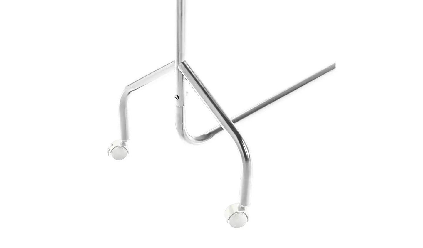 Heavy Duty Single 4 Feet Clothes Rail - Chrome